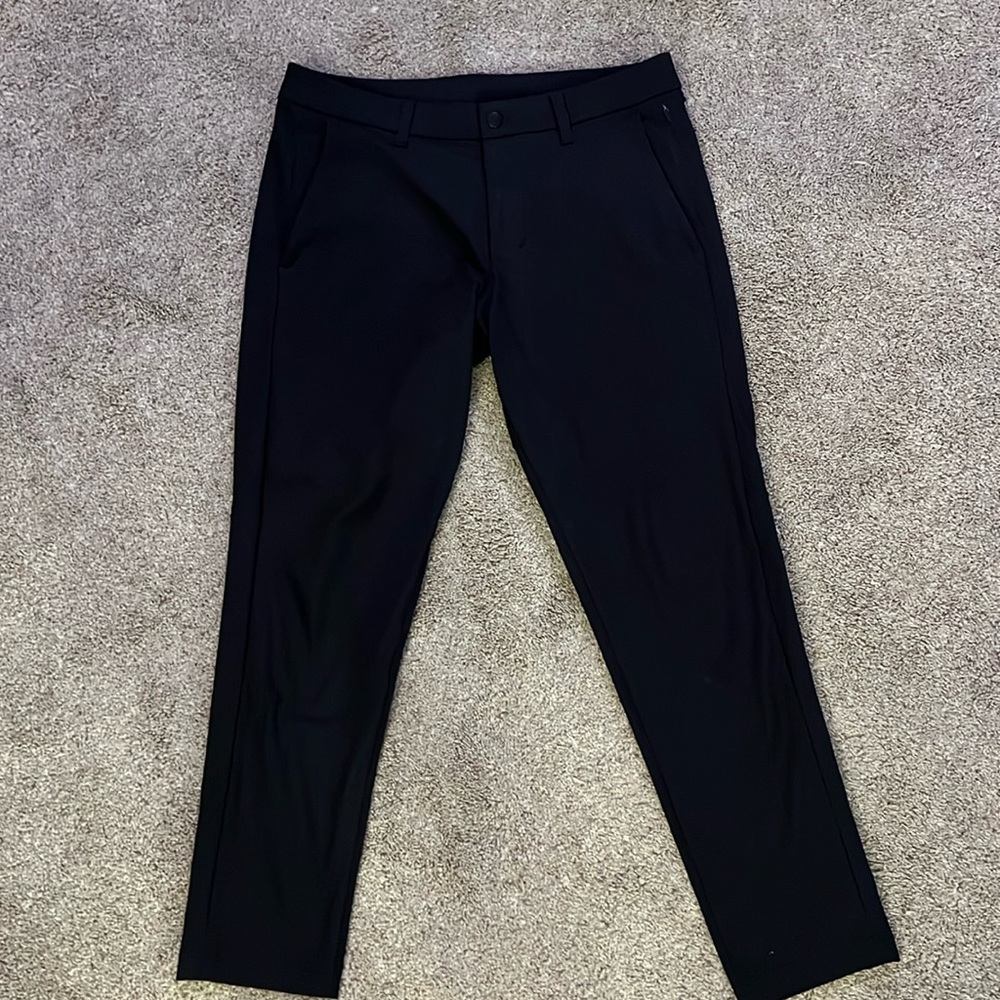 Lululemon ABC chino, Slim, Black, 33x30